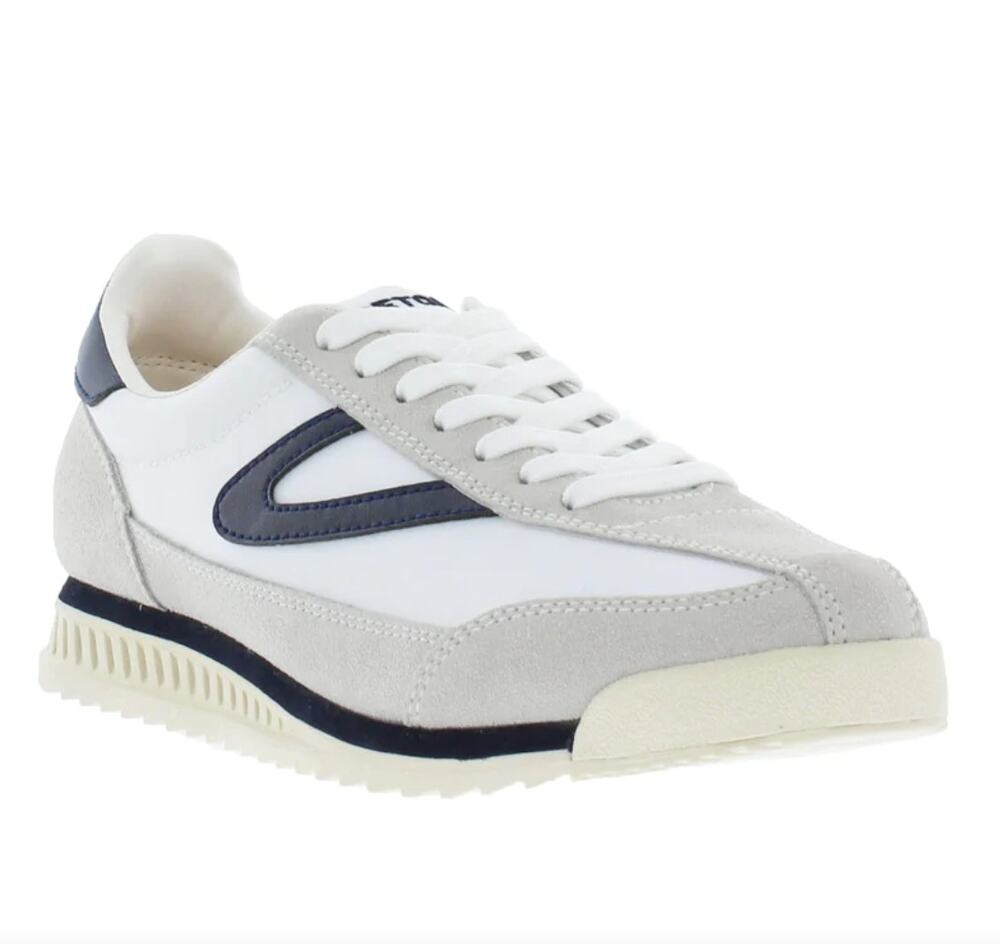 Tretorn Rawlins Casual Lace-Up Sneakers Shoes White/Navy